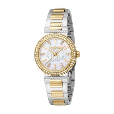 Roberto Cavalli Women's RC5L098M0055 Swarovski Gold IP Stainless Steel Watch