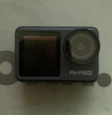 AKASO Brave 7 LE Action Camera Black - 64 GB - Tested & Works 