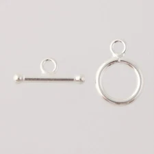 NEW Ring & Toggle Clasp Sterling Silver Jewelry Findings Making Repair Crafting