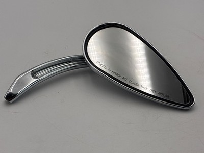 Harley Davidson Right Side Willie G Skull Teardrop Mirror Chrome - Used