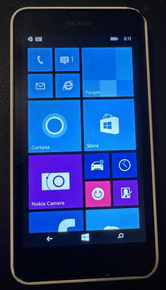 Nokia Lumia 635 8GB White (T-Mobile) Fast Ship Good Used Cracked!! - Image 3 of 4
