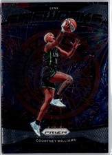 2024-25 Panini Prizm Fireworks Courtney Williams #7