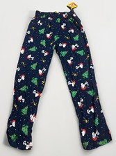 Peanut  s Christmas Lounge Pants Snoopy PJ's Pajamas Men  s Size S