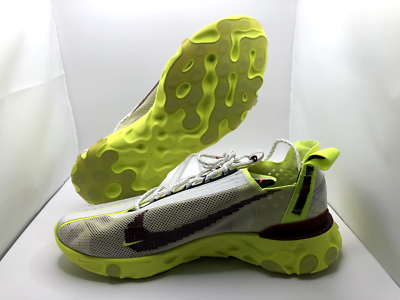 Size 10 Nike React WR ISPA Platinum Volt for sale online