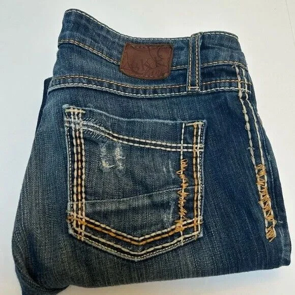Jean Capri BKE Buckle Wendi Taille 30 - Coupe Capri/stretch, Occasion Très Bon état