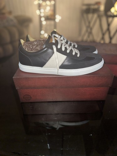 Mezlan size 11 Tivoli(Calfskin) Cognac & The Wyatt (Suede/Calfskin) Black - Picture 9 of 12