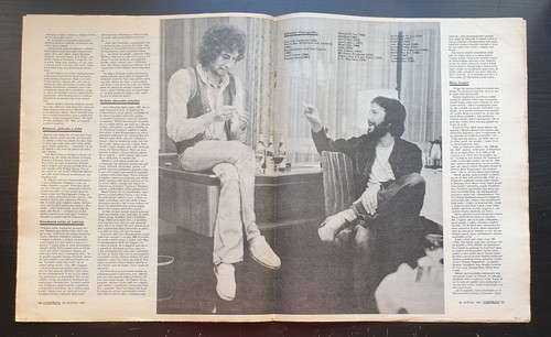 LOU REED COVER, ERIC CLAPTON, No. 2 / 1990, CZECH MUSIC MAGAZINE ROCK & POP - Picture 6 of 12