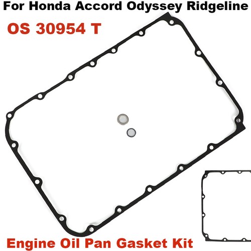 Engine Oil Pan Gasket Kit For Honda Accord Odyssey Ridgeline Pilot OS 30954 T - Picture 13 of 13