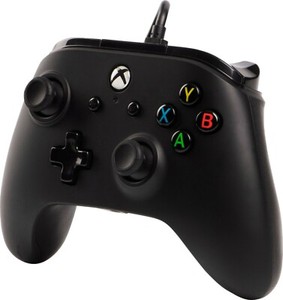 PowerA - Enhanced Wired Controller for Xbox One - Matte Black 
