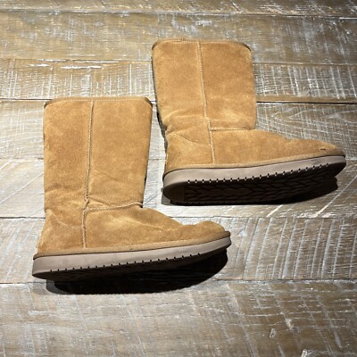 Ugg Boots Womens Size 5 Chestnut Light Brown Koolaburra Boots Warm Insulated Mid