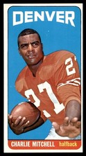 1965 Topps Football #60 Charlie Mitchell NM/MT *f1
