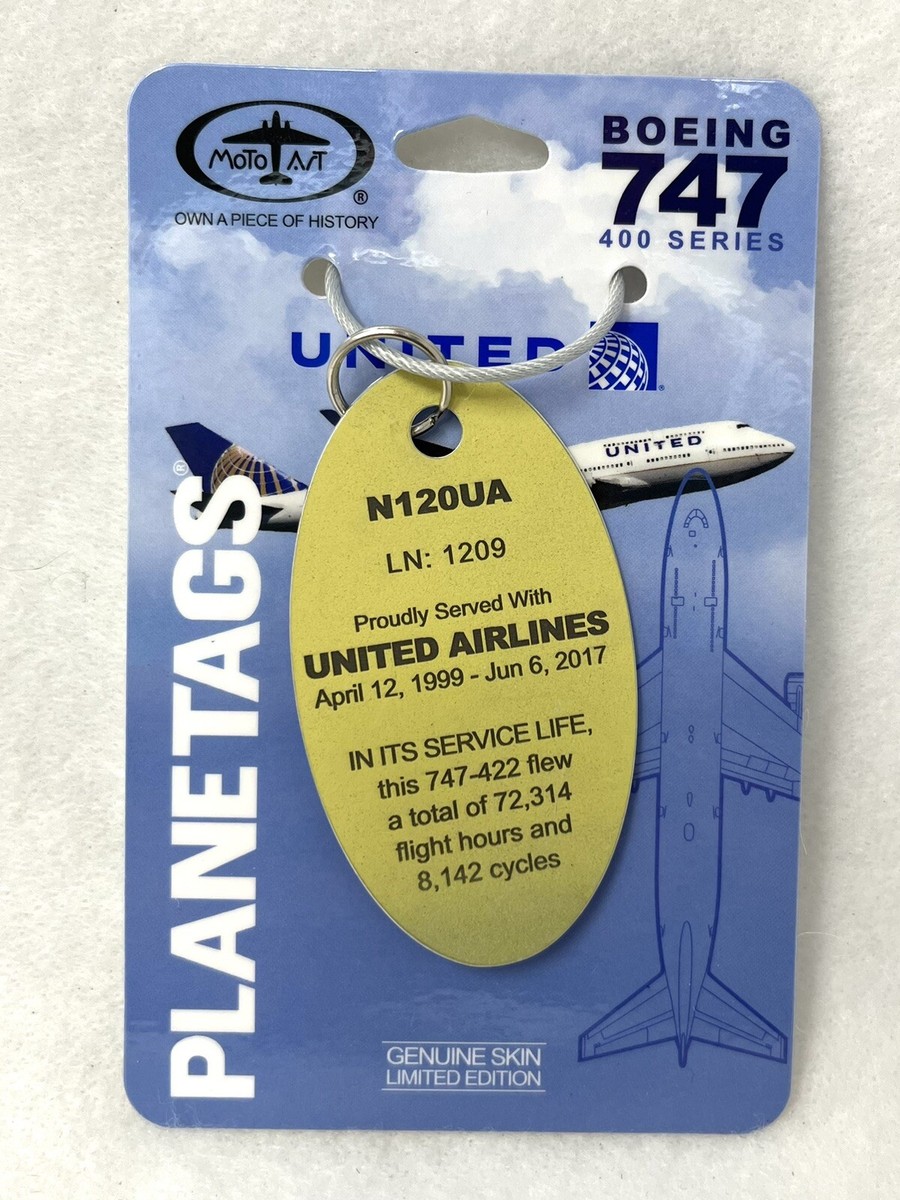 ユナイテッド航空 Planetags B747 magnet_image_1629963557_162996