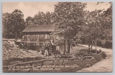 Postcard Old Mill at Messerschmidt's Lake Westbrook Connecticut CT