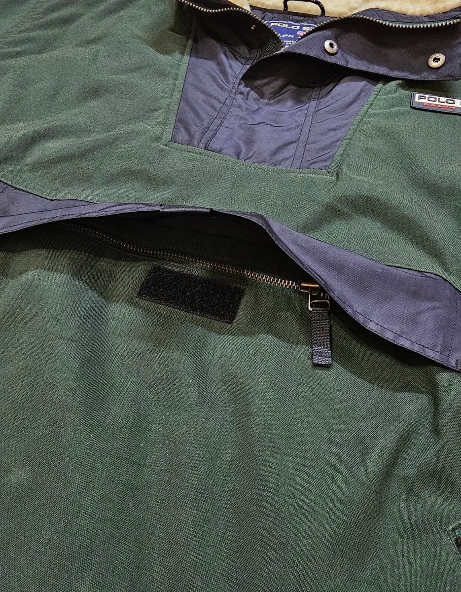 KKK　POLO Ralph Lauren ポロ　RL-67アノラック Polo Sport Ralph Lauren Anorak Ski Jackets RL-67 Men's Green