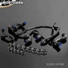 SILICONE RADIATOR COOLANT HOSE FIT FOR BMW E30 M20 325 325I 6CY 88-93 NON-A/C