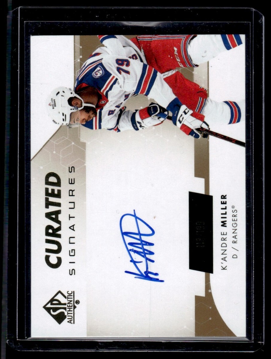 2022-23 SP Authentic Curated Signatures K'Andre Miller Auto New