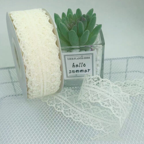 Lace Ribbon Packaging Decoration Sewing Fabric Decor Flower Baking Gift Strap @ - Picture 25 of 37