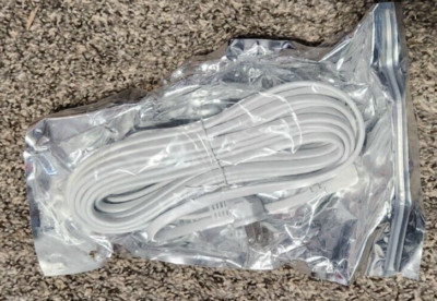 Vebner Extra Long 25-Foot Power Cord Compatible with Samsung and LG TV
