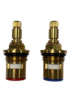 WOSHERWORLD pipescenes555 DISC016 Ceramic Disc Tap Cartridge Valves 20 Teeth x 7.9mm PAIR