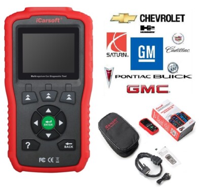 Gm General Motors Diagnostic Scanner Code Reader Icarsoft I900 Abs Srs Scan Tool Ebay