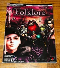 Foklore Official Strategy Guide by Bradygames Sony Playstation PS3 Players Book