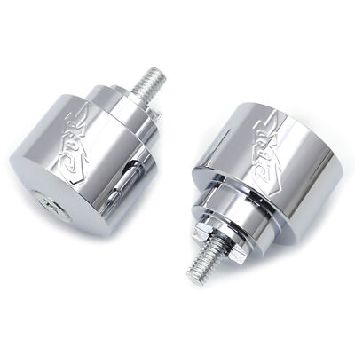 #ad Chrome Hand Bar Ends For Honda Cbr 600 900 929 954 1000 1100 Rr F4I F4 1986 2012 $16.98