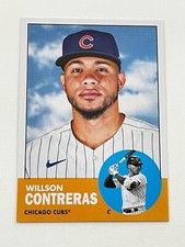 2022 Topps Archives Baseball 1963 Topps #74 - Willson Contreras - Chicago Cubs
