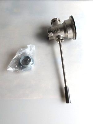 Encore D15-7510 Brass Lever Handle Waste Valve with 3 1/2'' Sink Opening