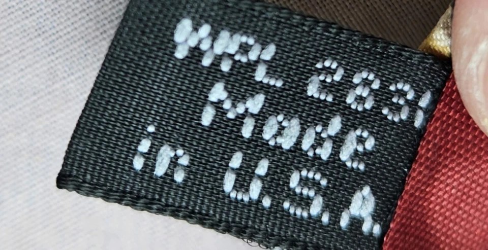 Corbata Bugle Boy Company 100 % seda italiana tejida cachemira dorada, azul Foto 4 de 4