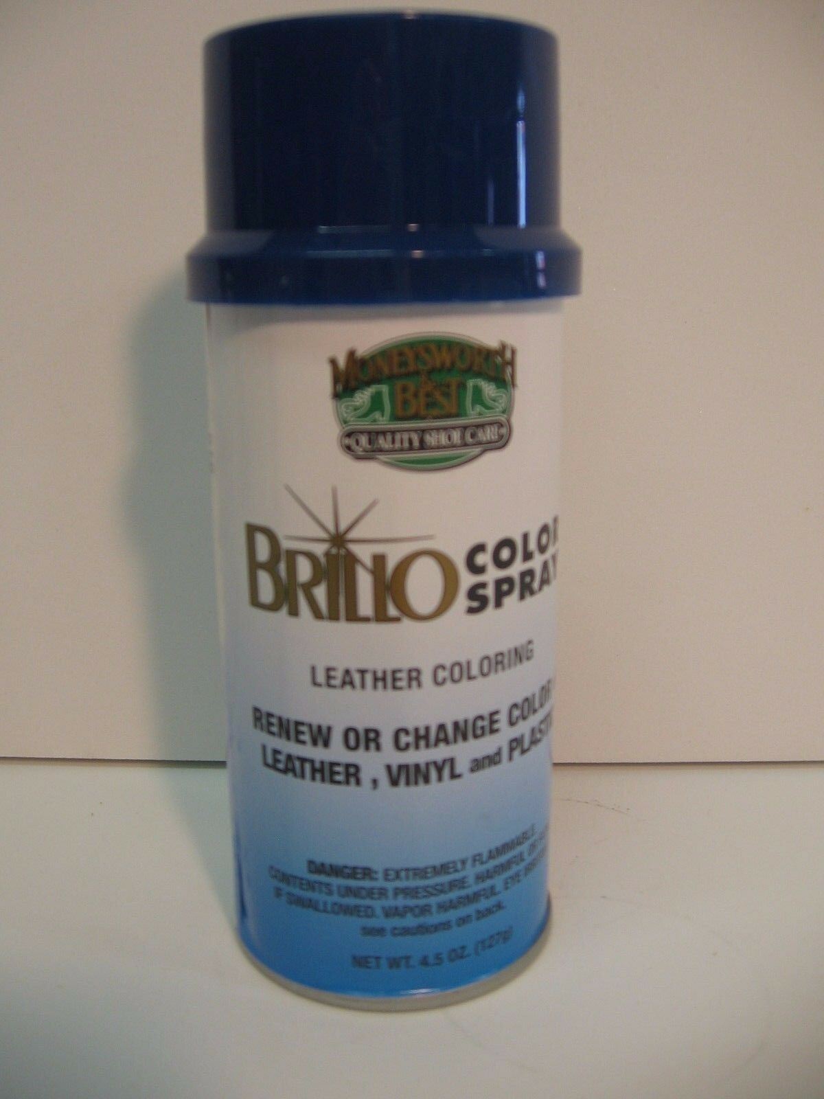 M&B BRILLO Shoe Color Spray Leather Paint Leather & Vinyl Coloring - 4. ...