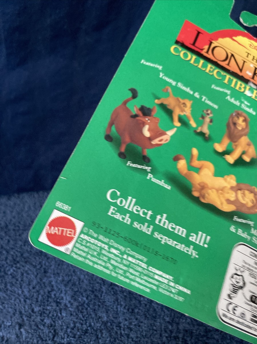 VINTAGE SEALED WALT DISNEY RAFIKI BABY SIMBA LION KING