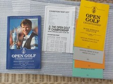 1991 OPEN CHAMPIONSHIP PROGRAMME + 4 OOPs