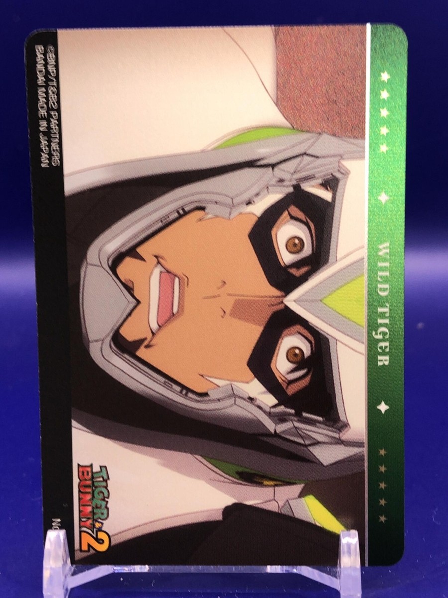 Kotetsu T. Kaburagi Tiger and Bunny 2 25 Card Bandai 2011 Japanese