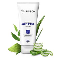 Arisson Shave Gel - Clear Shaving Gel with Natural Aloe Smoothing Formula