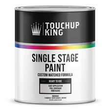 Silver Single Stage Automotive Paint Gallon Size with Activator