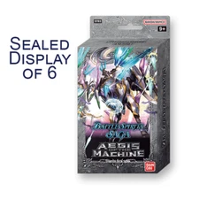 Battle Spirits Saga TCG Starter Deck 3 White Aegis of the Machine Sealed Display