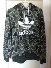 Adidas Originals Men  s Camo Hoodie Men, Medium - Slightly Used Condition