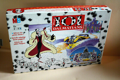 Brettspiel MB 14328115 Disney's 101 DALMATIANS von 1996   vollständig