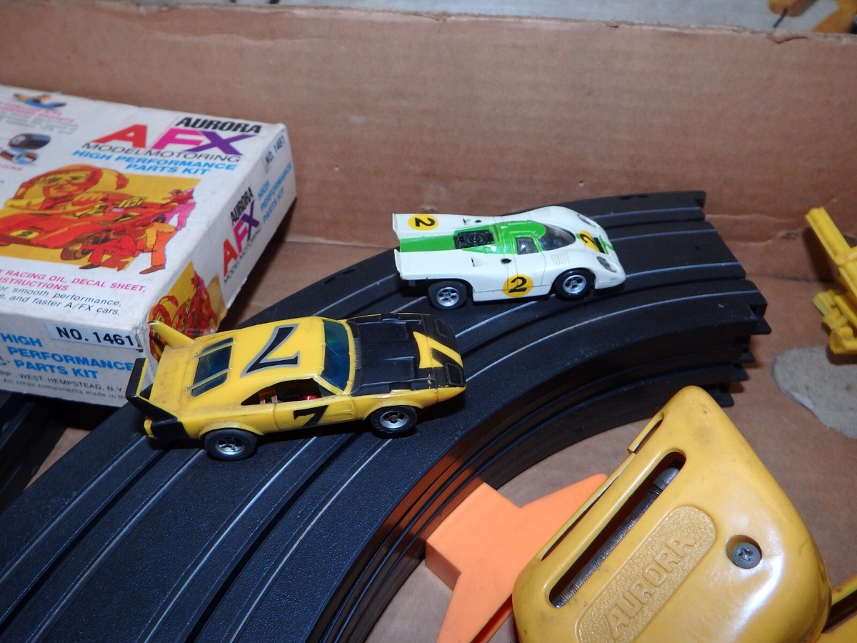 Vintage Aurora AFX Model Motoring Rally 500 Slot Car Set | eBay