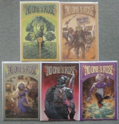 NO ONE'S ROSE #1-5 SET..THOMPSON/ALBUQUERQUE..VAULT COMICS 2020 1ST PRINTS..NM