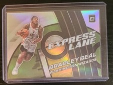 2021-22 Panini Optic Bradley Beal Express Lane Lime Green Holo Prizm /149