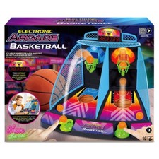 Electronic Arcade Basketball Neon Series Game Lights Sound Effects 1-2 players