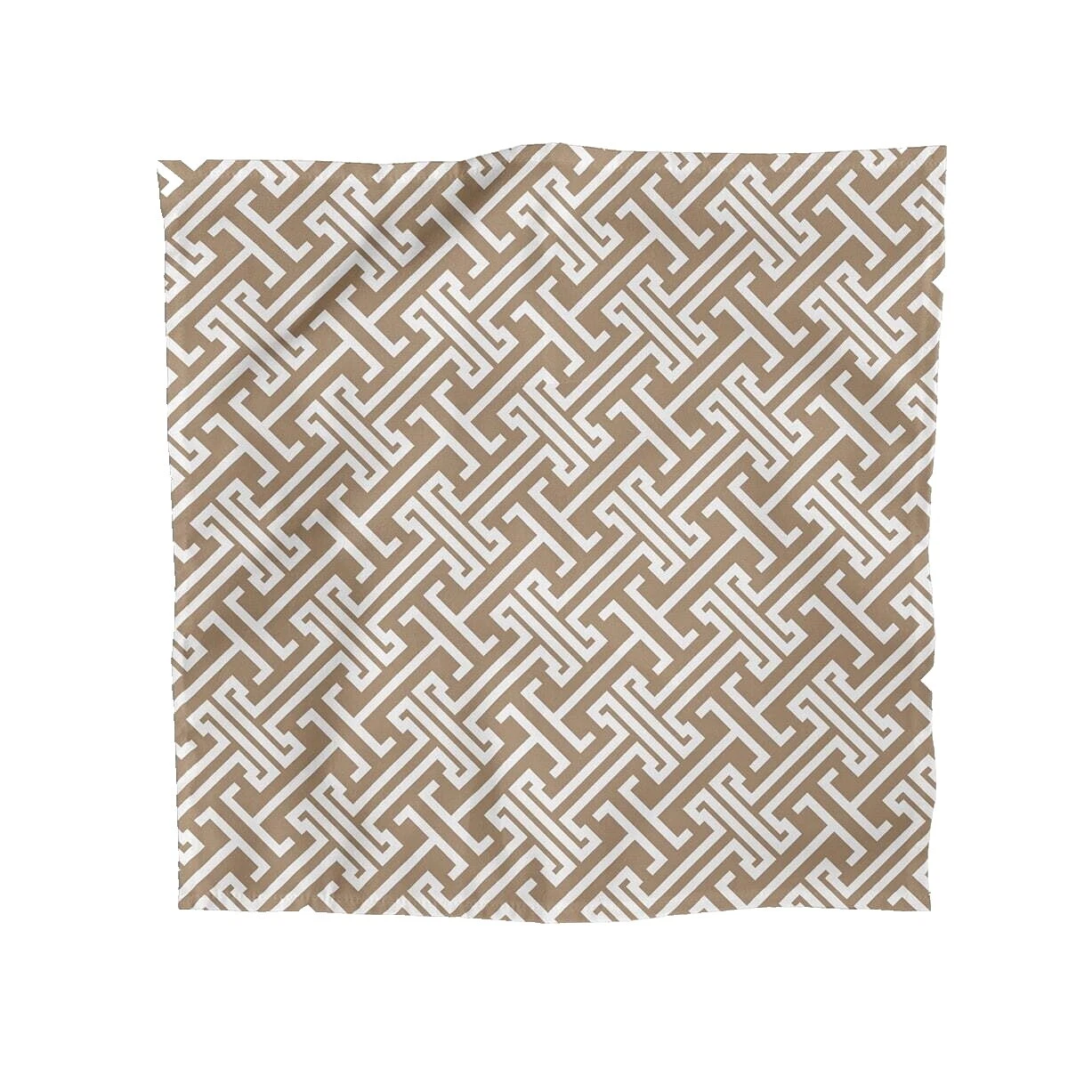 SERVILLETAS geométrico Marrón