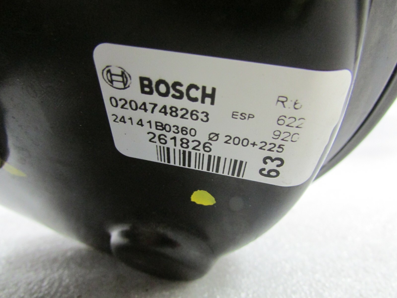 Ferrari California T, Power Brake w/ Master Cylinder, Used, P/N 261826