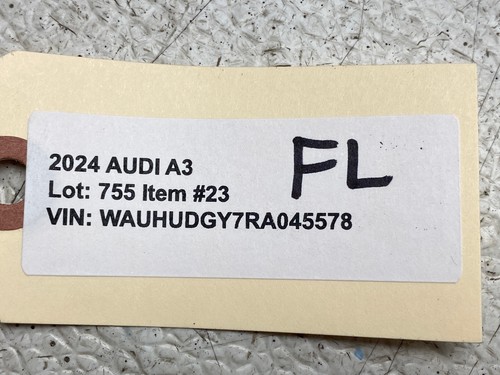 2022-2024 AUDI A3 FRONT LEFT DRIVER SIDE WINDOW REGULATOR MOTOR OEM LOT755 - Picture 10 of 10