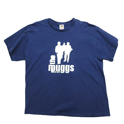 The Muggs T-Shirt Men XL Detroit Blues Rock Band Tee Cadieux