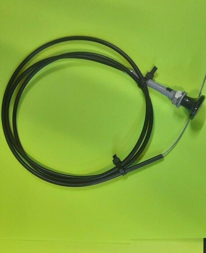 UK 1PC Classic Car Universal Choke Cable Pull Twist & Lock 60" Long