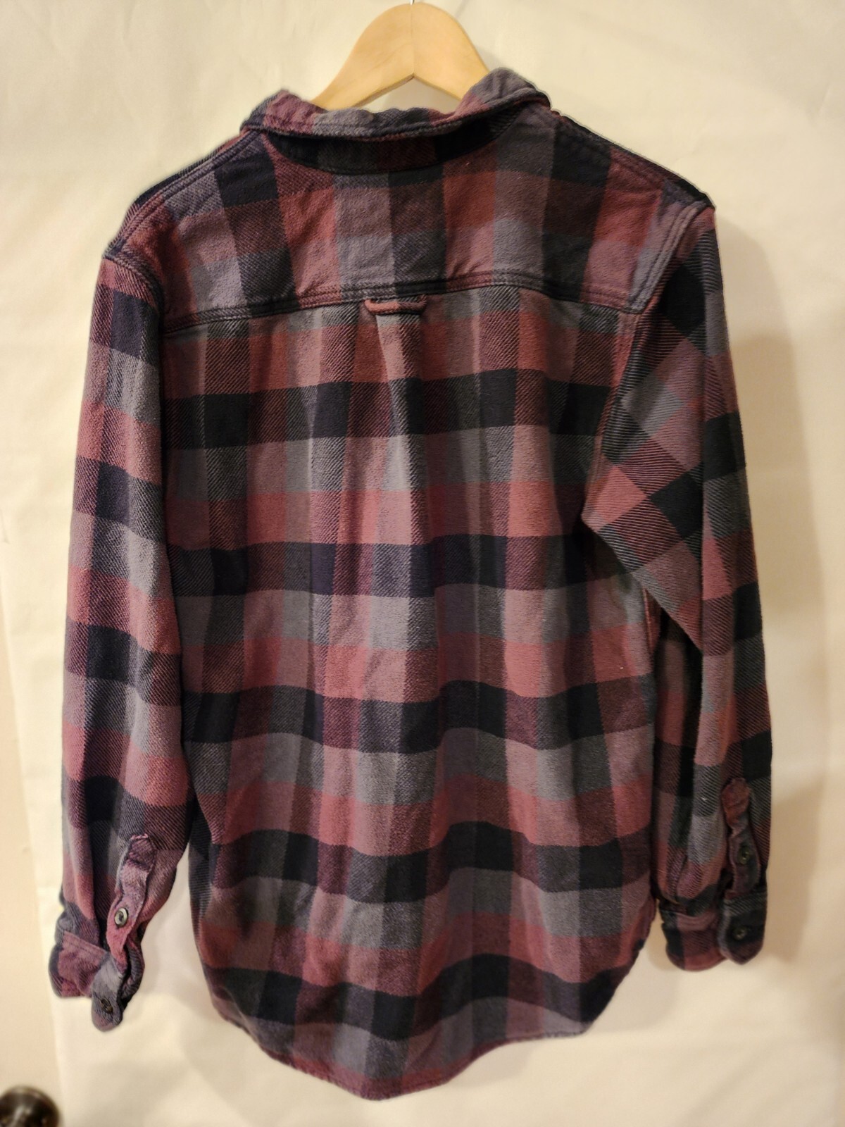 Orvis Medium Plaid Button Up Multi Colored Shirt … - image 8