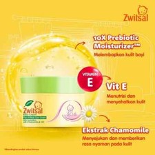 2X ZWITSAL BABY Face Body Lotion Care Cream Chamomile Zinc Vit E Moisturize Soft