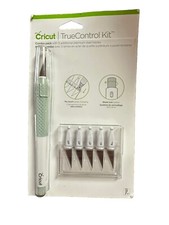 Cricut TrueControl Kit Combo Pack with 5 Additional Premium Steel Blades Blue 
